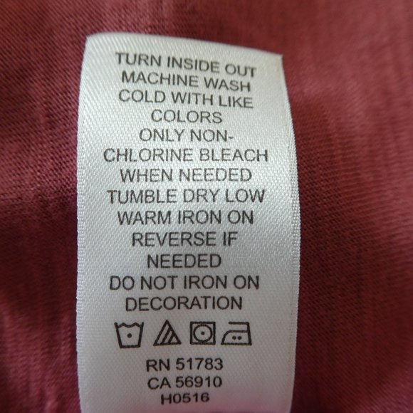 Maurices Graphic Tunic Tee Tank Here and Now Mauve - Picture 7 of 7